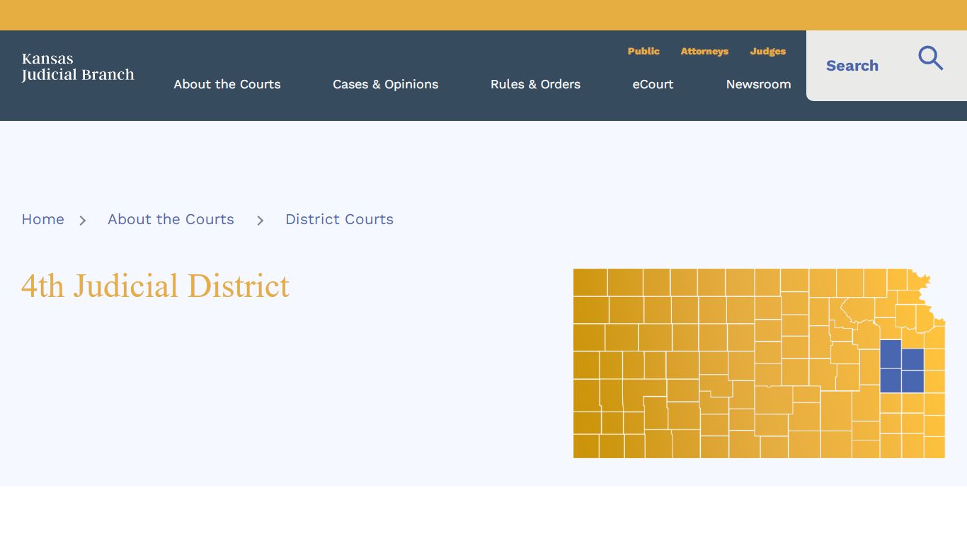 KS Courts - 4th Judicial District